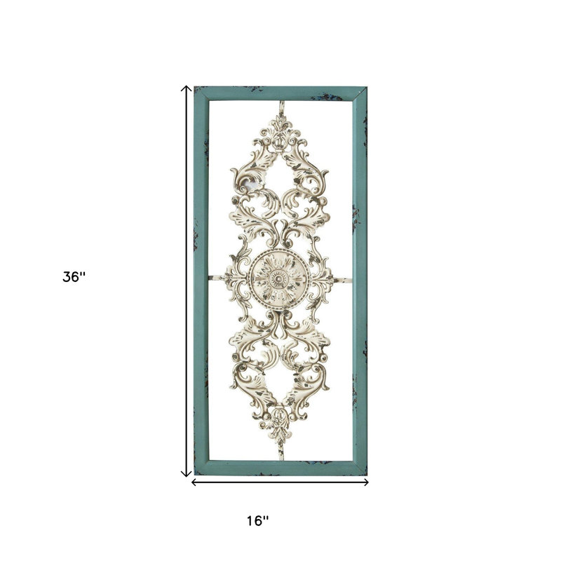 Décoration murale panneau scroll
