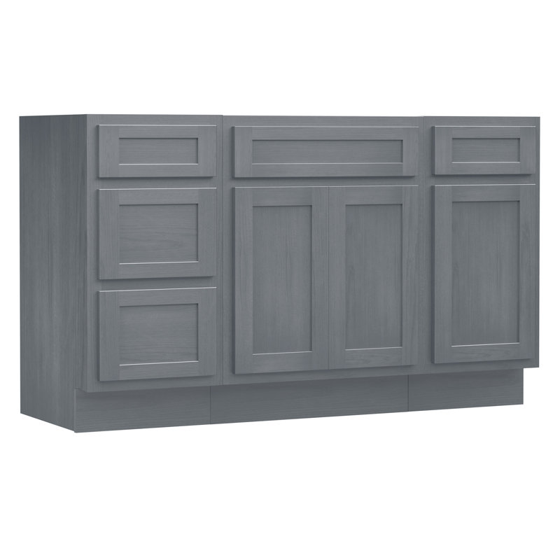 48 base de meuble-lavabo simple seulement, Argent