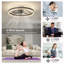 Ventilateur de plafond avec lumière encastrée Quiet-2074319744