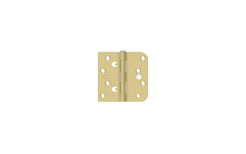Steel Butt Bearing Hinge, Satin Brass