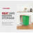 Rev-A-Shelf Pullout Trash Can 35 qt. for Kitchen Cabinets -71170761