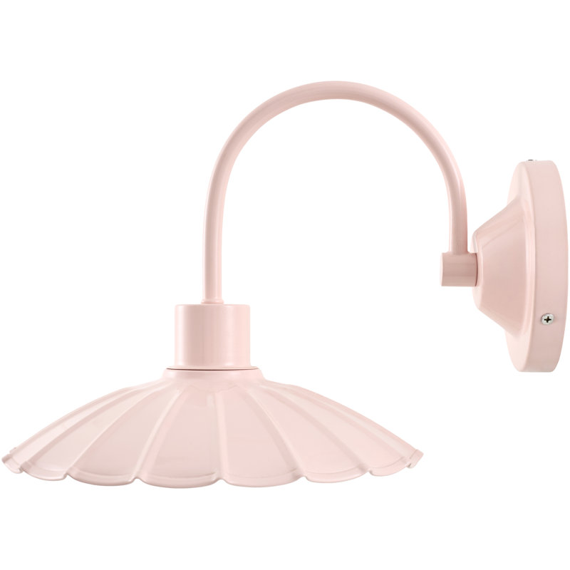 Elanie Nigel Pavona Wall Sconce, Pink