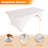 Eider & Ivory™ Rectangular Fitted Spandex Table Covers For Folding Table-2104549534-2092947139-2104549536