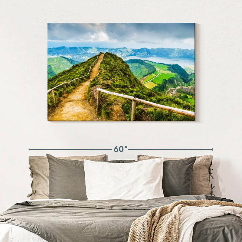 Alvord Azores Mountain Path, 32" H x 48" W