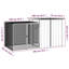 Rabbit Cage Galvanised Steel Outdoor Pet Rabbit Hutch-1980830781