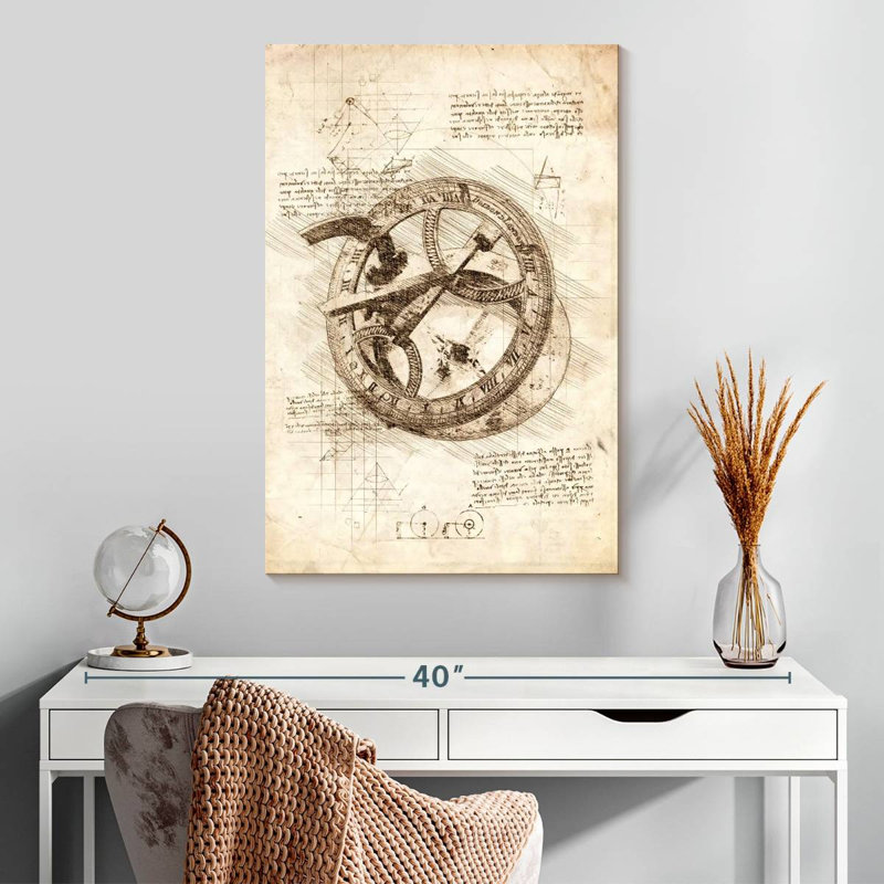 Laelle Brass Sundial, 30" H x 20" W