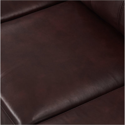 79" Three Seater Sofa Modern Design Faux Leather Couch,Living Room Sofa with Storage,Big Armrest Sofa,Upholstered Breathable PU Leather Sofa