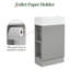 Meuble-lavabo sur pied simple 20 po avec plateau en céramique Onel-1081356060
