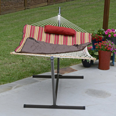 Cambria Spreader Bar Hammock with Stand