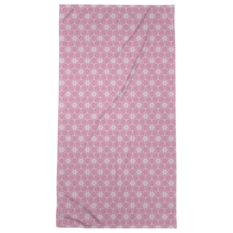 Katelyn Elizabeth Beach Towel, Light Pink