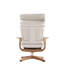 Fauteuil de direction pivotant en similicuir Odacia-169227156