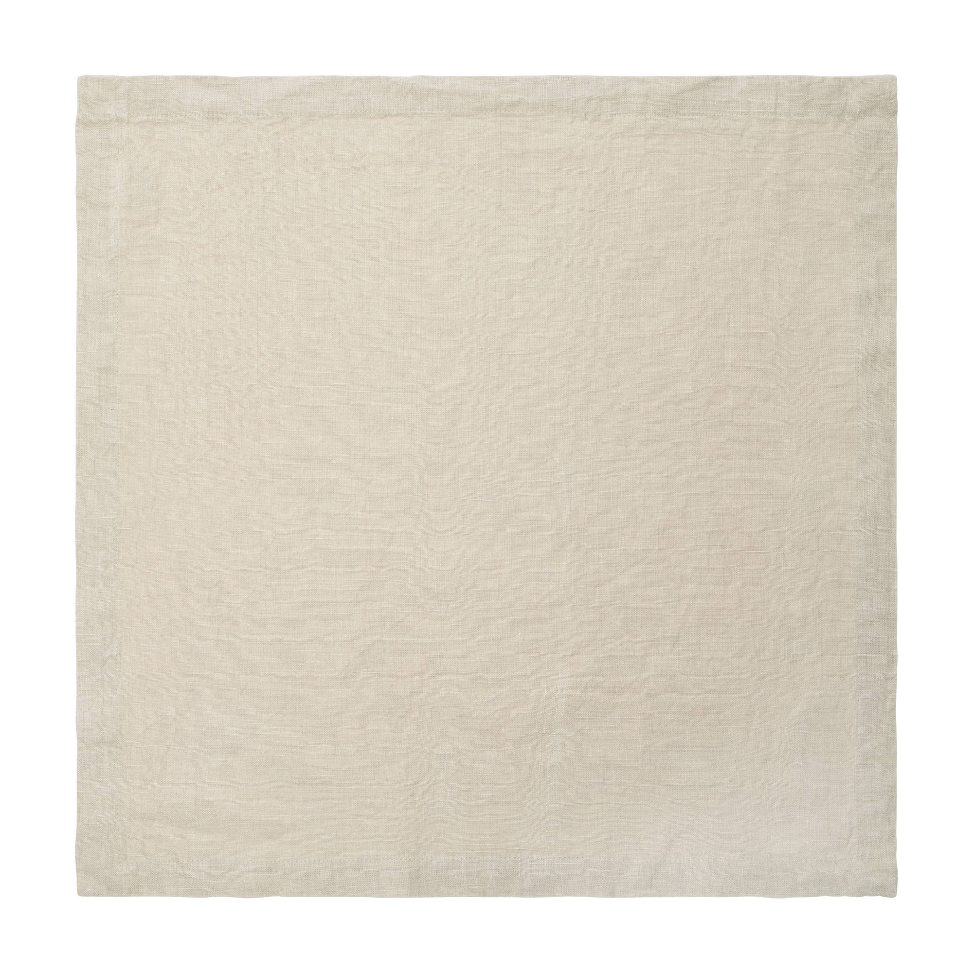 Linen Square Napkin, Stone