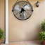 18 po Ventilateur mural industriel noir à 3 vitesses-2106632302