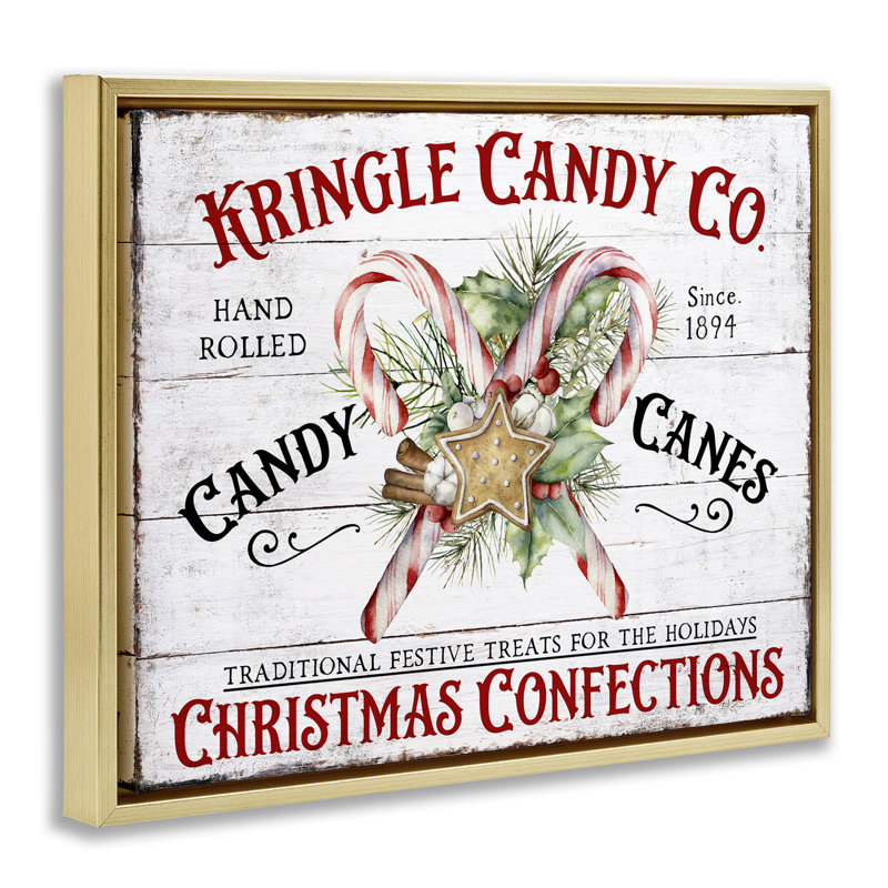 "Fresh Christmas Confections", art mural par Creatif Belle