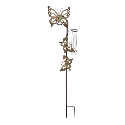 Jauge de pluie en papillon ascendant