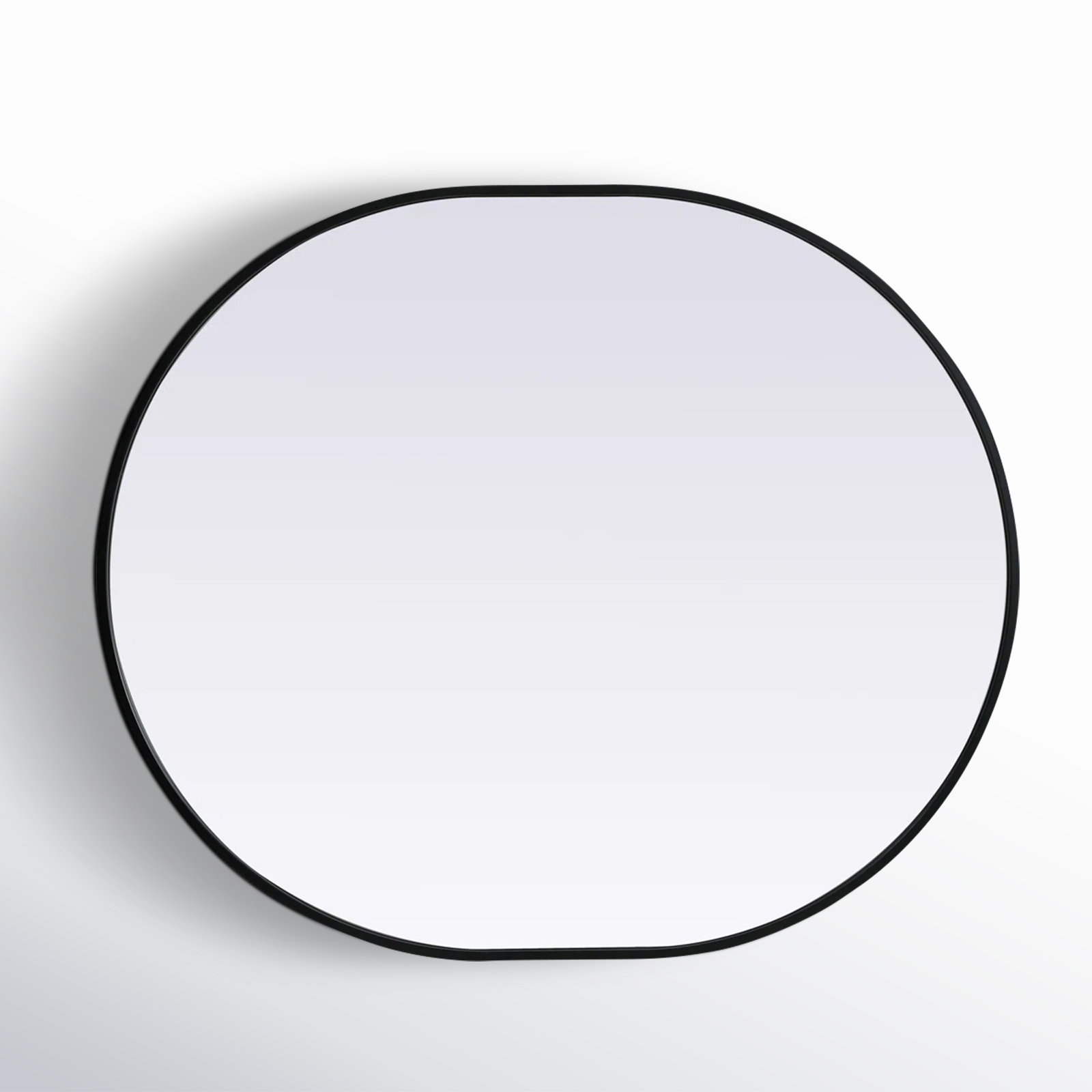 Sabine 30" Accent Mirror, Black, 36" x 30"