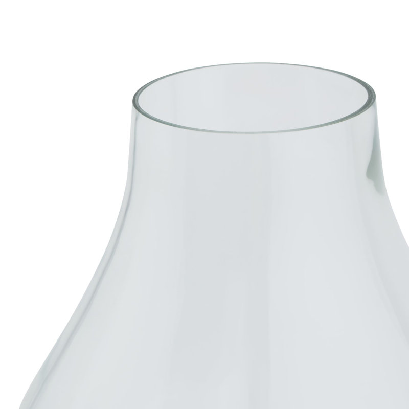 Costantina Handmade Glass Table Vase, Clear