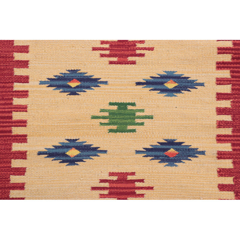 Southwestern Hand Woven Area Rug, Rectangle 200 x 290cm