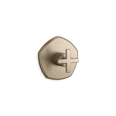 Occasion Thermostatic Valve Trim with Cross Handle