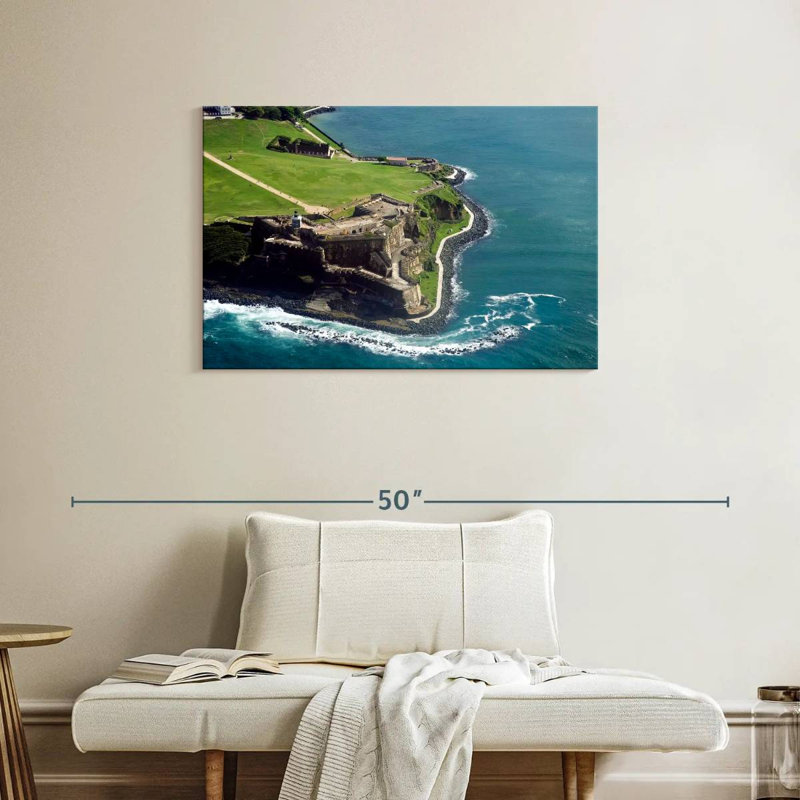 Gillard El Morro In Puerto Rico, 24" H x 36" W