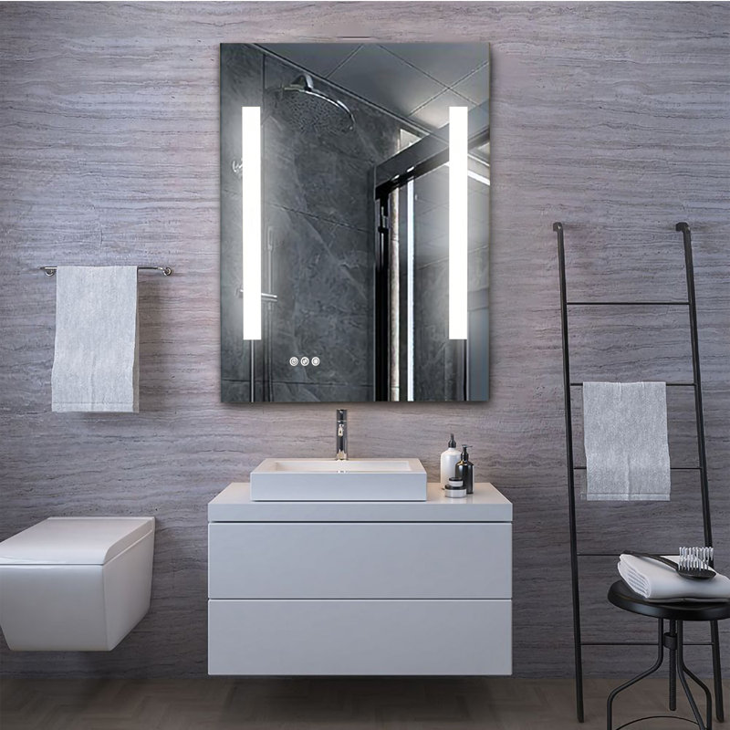 Ayo Solid Wood Flat Wall Mirror