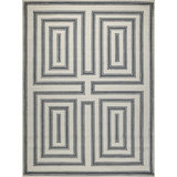 Studio hand-tufted New Zealand Wool Ivory/Black Area Rug
