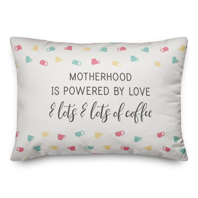  Coussin de maternité et café