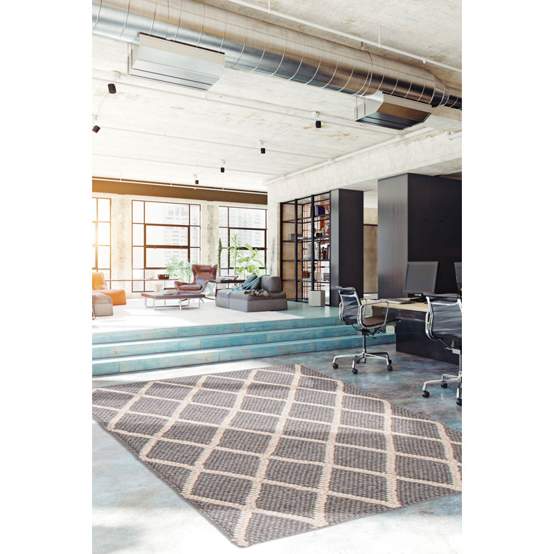 Tapis rectangulaire en laine 3 pi 4 po x 5 pi Rectangle Quadier