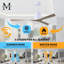 Molly 56" Ceiling Fan-2045921767-2041308019