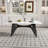 Hutto Rectangular Marble Dining Table-1920253055