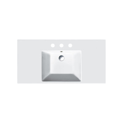 Zero Domino 100 39.37'' L Bathroom Sink