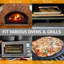 10 x 10,4 po, pierre à pizza rectangulaire en cordiérite de 0,5 po d'épaisseur, petite pierre de cuisson pour four grille-pain, gril et pain fait maison