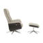 Zora 83cm Wide Swivel Standard Recliner-1885318233
