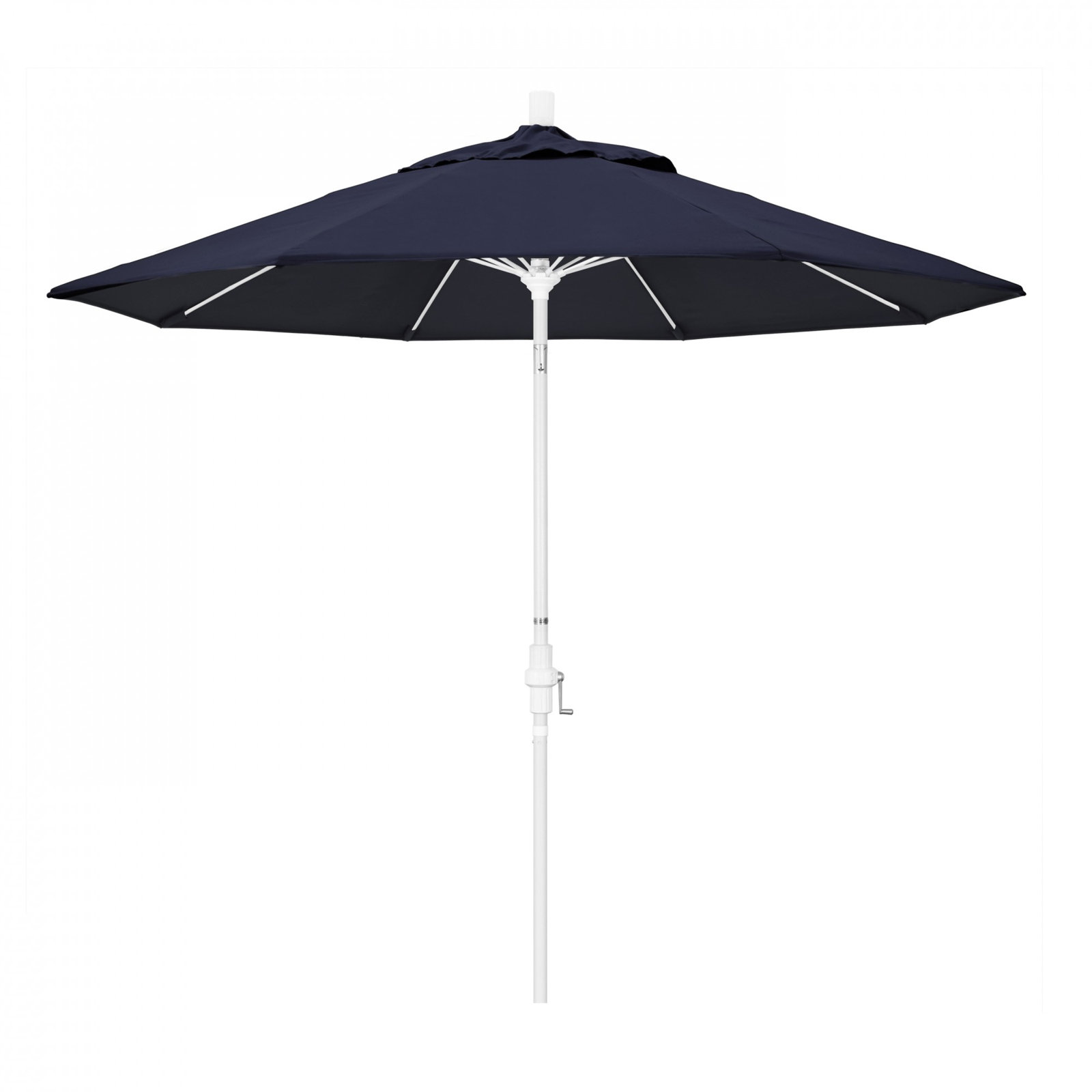 Roverta 108'' Sunbrella® Outdoor Umbrella, Canvas Navy Sunbrella® Canvas