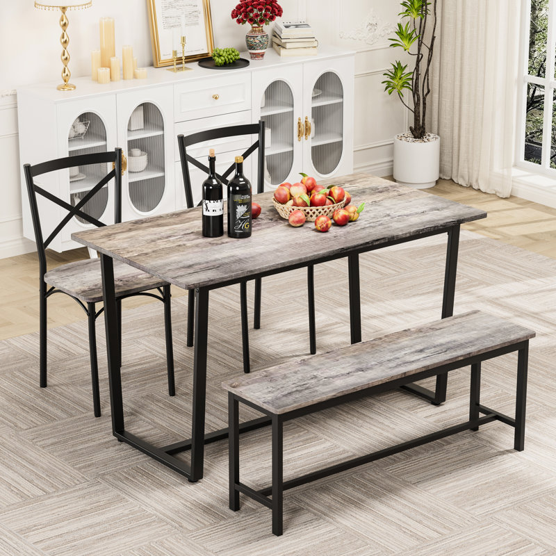 MDF Furniture Set Gray