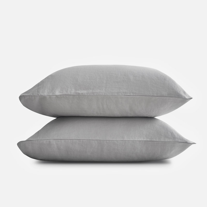 Ensemble de taie d'oreiller French Linen, 20 po x 29 po, Colombe