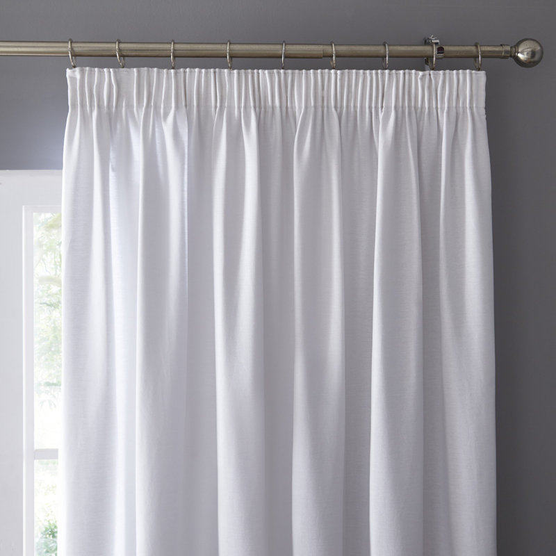 Dijon Cotton Blackout Curtain Pair, 229 x 229 cm
