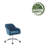 Alcaraz Fabric Office Chair with Chrome Base-1278928865
