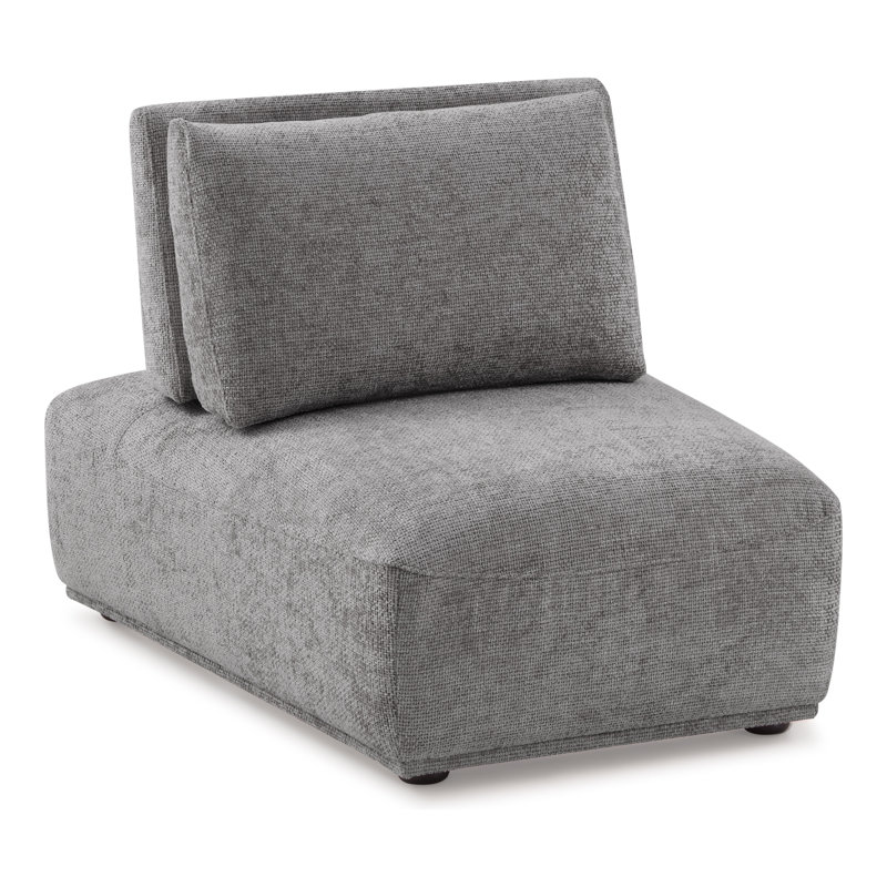 Fauteuil modulaire extensible Aukeem, Gris chenille