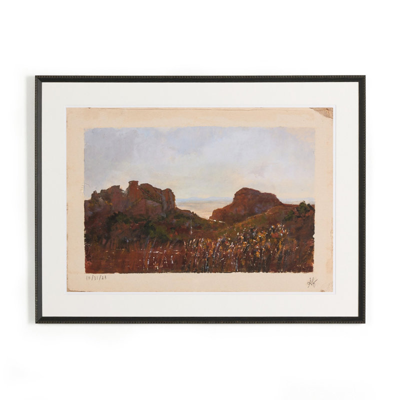 Desert VII Painting by Aileen Fitzgerald