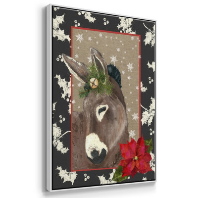 «County Christmas Farm III», toile tendue avec châssis