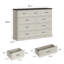 Commode 9 tiroirs H 55,1 po Hava-1585894755