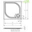 Plastic Shower Tray – White-63420360