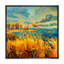 «Vibrant Sunset over Lake», peinture sur toile-59756008-59783026
