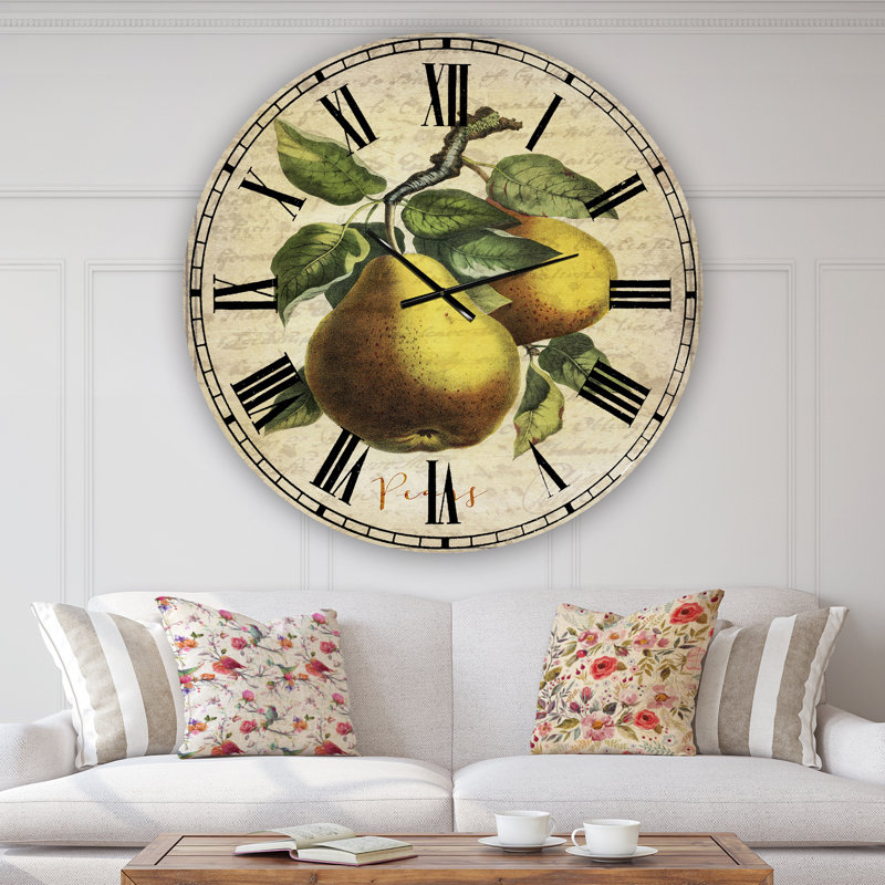 Horloge murale Pear, Moyen