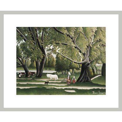 Summer by Henri Rousseau -Framed Giclee Print