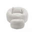 Fauteuils à billes modernes, fauteuil rond confortable pour adultes avec repose-pieds, fauteuil de lecture simple avec coussin pour salon, chambre à coucher, appartement-133759285
