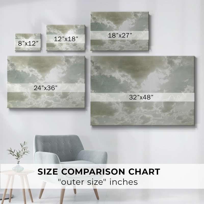 Toile tendue Sky Scrapers II-Gallery, H 12 po x l 18 po