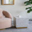 Tabouret d'appoint carré