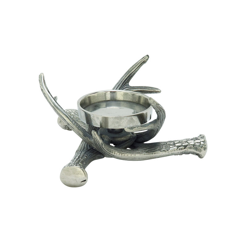 Plat en aluminium rustique